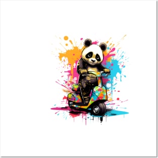 Skate Panda Posters and Art